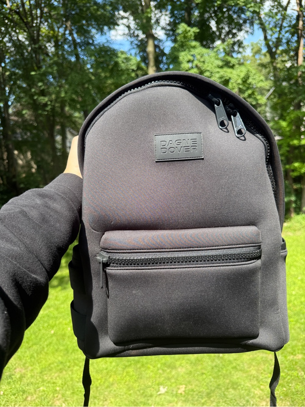 Dagne Dover Black Compact Backpack